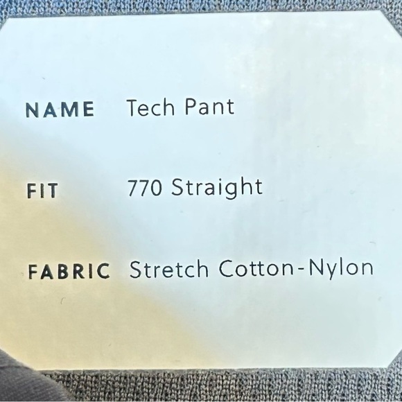 NWT J. Crew: 770™ Straight-fit Tech Pant For Men in Black, Size W31 X L32 - Picture 13 of 15